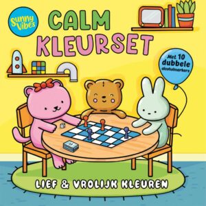 Calm kleurboek met alcoholmarkers
