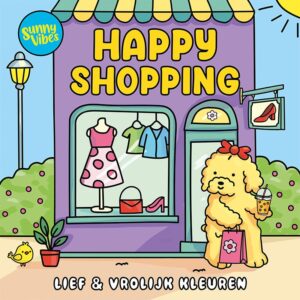 Kleurboek Happy Shopping - Sunny Vibes