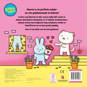 kleurboek met 10 alcoholmarkers – Sunny Vibes