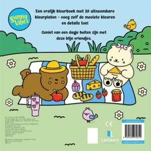 Kleurboek Happy Street achterkant