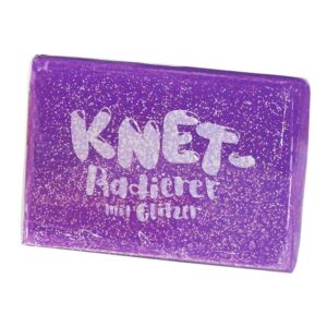 Kneedgum glitter 4 assorti - paars