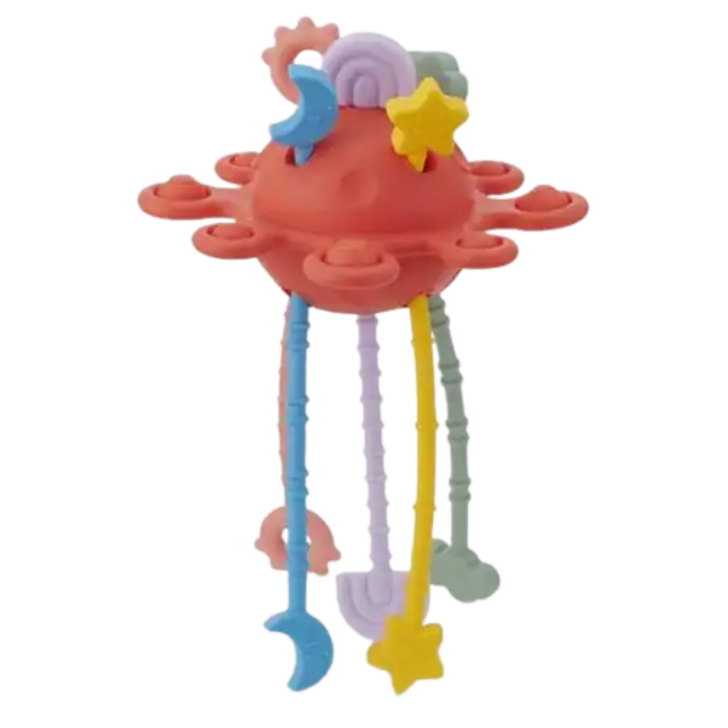 Tickit Silisoft Zip Trekspeelgoed Regenboog